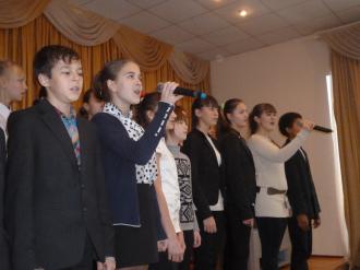 Конкурс патріотичної пісні - 7-А клас