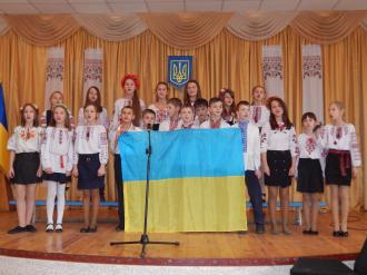 Конкурс патріотичної пісні - 5-А клас
